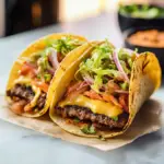 Smash Burger Tacos Delight