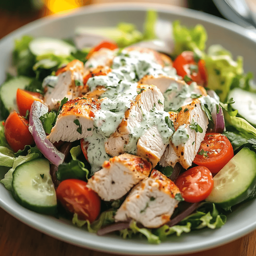 Tzatziki Chicken Salad