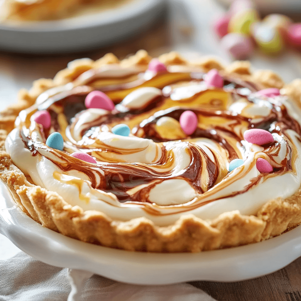 Easter Swirl Pie