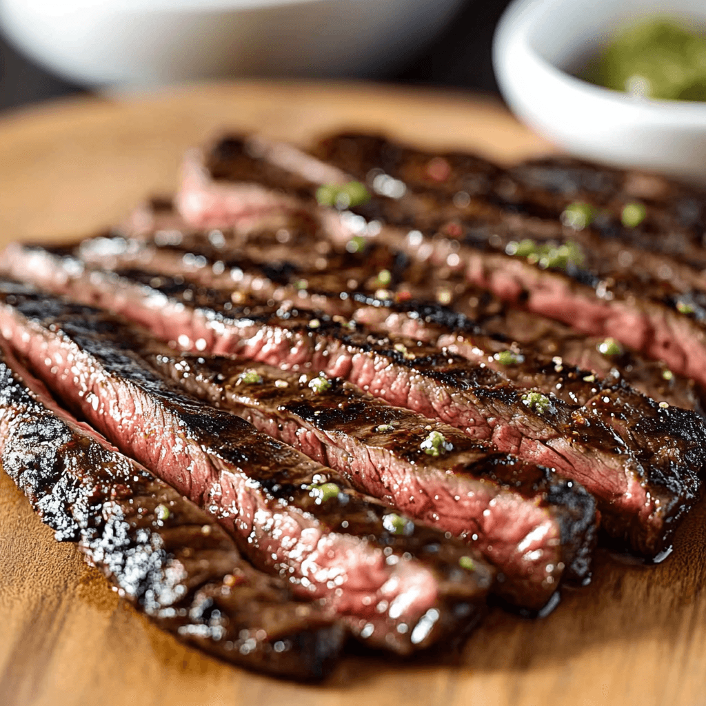 Juicy Marinated Flank Steak